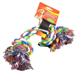 Hundespielzeug Spieltau farblich sortiert bunt groß