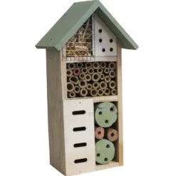 Insektenhotel in verschiedenen Farben 13 x 8 x 26 cm