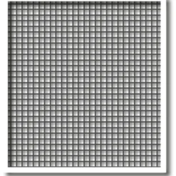 Insektenschutz-Fenster ACTION 100 x 120 cm Aluminium weiß mit Fiberglasgewebe