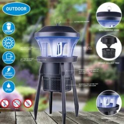 Insektenvernichter elektrisch 9 Watt mit UV-LEDs