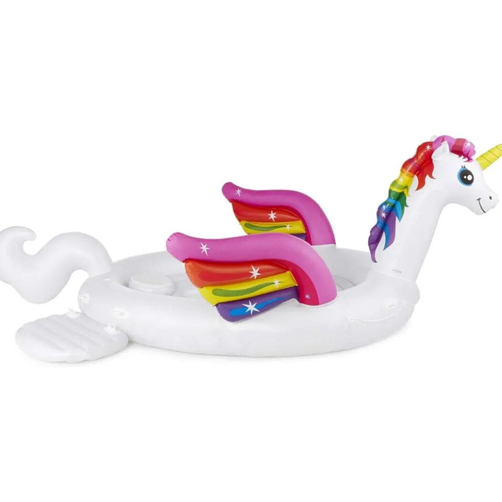 INTEX® XXL Einhorn Party-Insel 503x335x173 cm