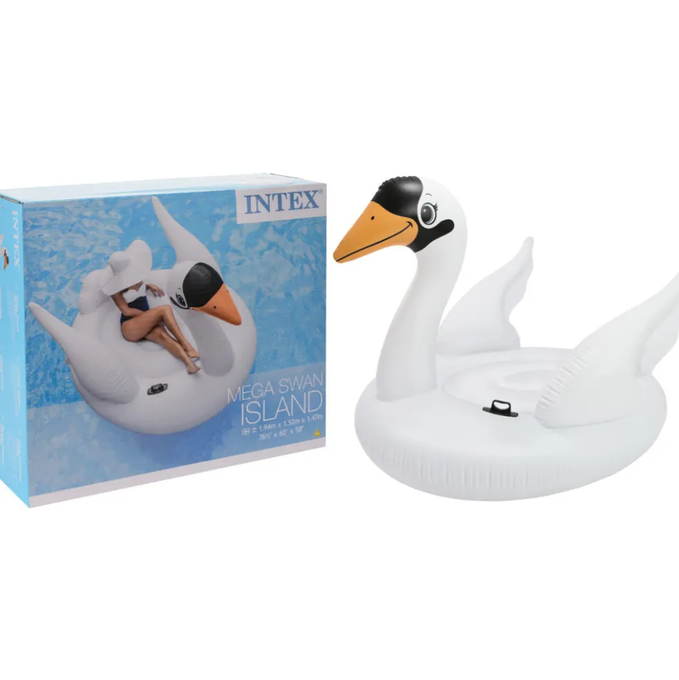 INTEX® XXL-Luftmatratze Schwan 1,94 m x 1,52 m- B-Ware