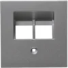 ISDN-Abdeckung Arcada Chrom Kunststoff Abdeckung
