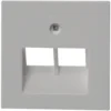 ISDN-Abdeckung Standard Quadro weiss Kunststoff Abdeckung