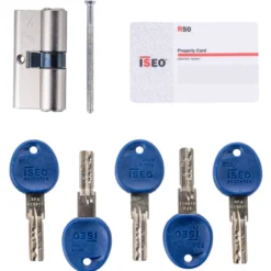 ISEO Schließzylinder R50 40-40 mit Wendeschlüssel
