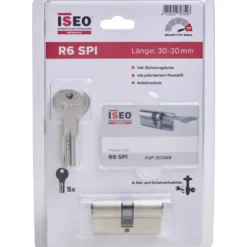 ISEO® Schließzylinder R6 SPI 30/30 VS