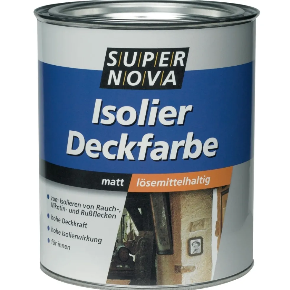 Isolierfarbe weiß matt für ca. 6 m²