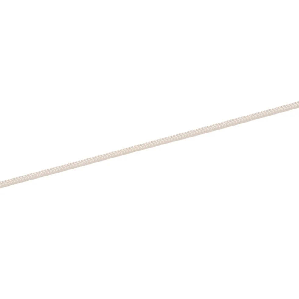 Jalousieschnur weiß, geflochten, 1,7mm Durchmesser