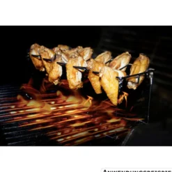 JIM BEAM Chickenwing-Grillgestell, 2-teilig