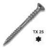Justierschraube 6,0 x 60 mm TX Senkkopf aus Stahl verzinkt