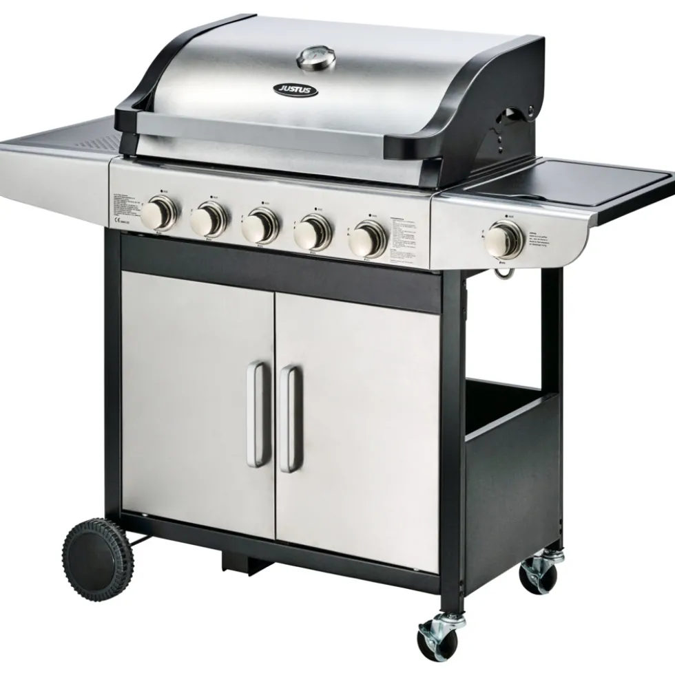 JUSTUS Gasgrill Ares Pro mit 5+1 Brennern