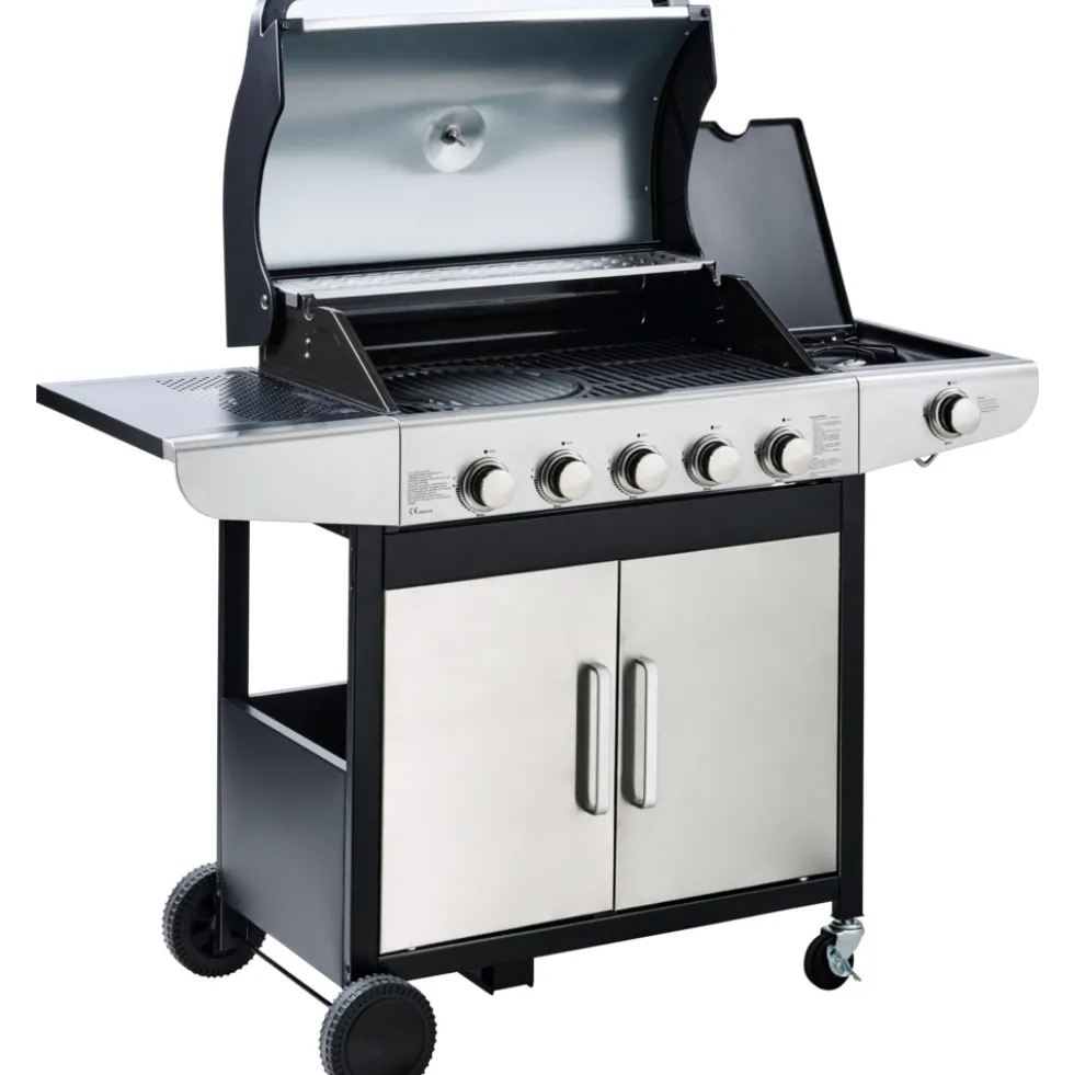 JUSTUS Gasgrill Ares Pro mit 5+1 Brennern
