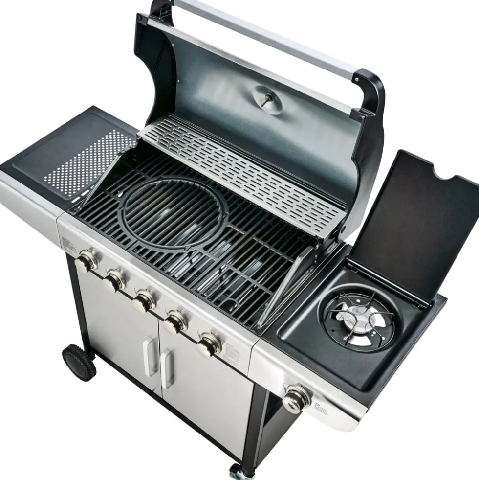 JUSTUS Gasgrill Ares Pro mit 5+1 Brennern