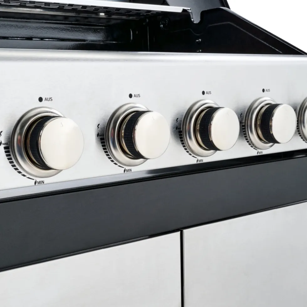 JUSTUS Gasgrill Ares Pro mit 5+1 Brennern