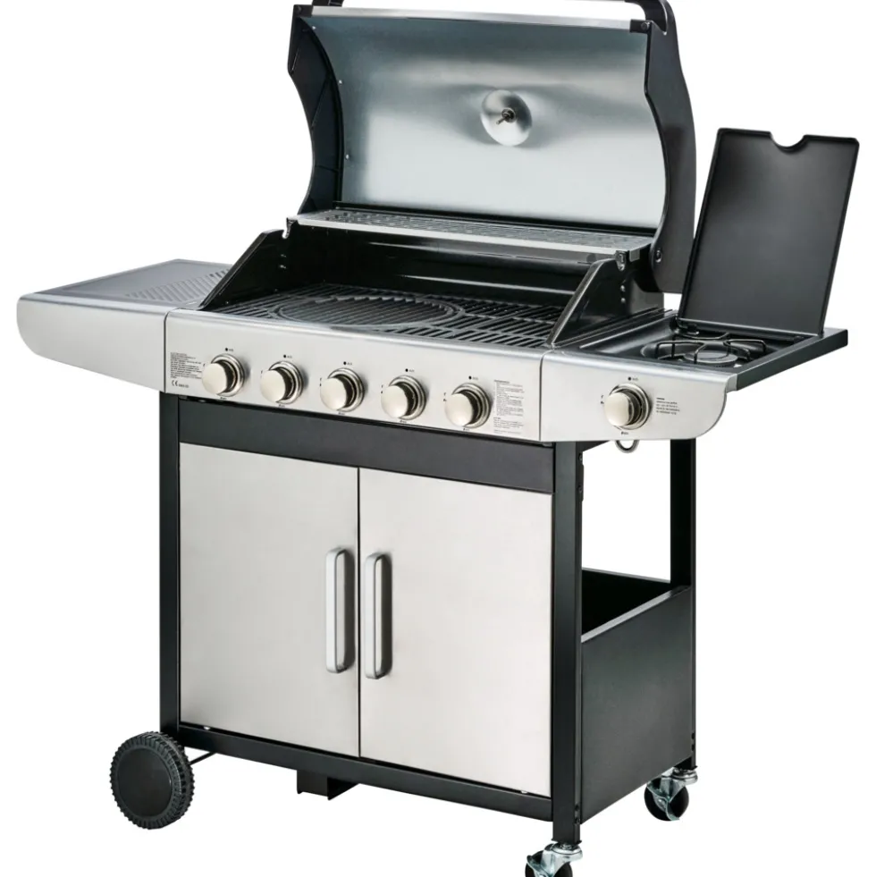 JUSTUS Gasgrill Ares Pro mit 5+1 Brennern