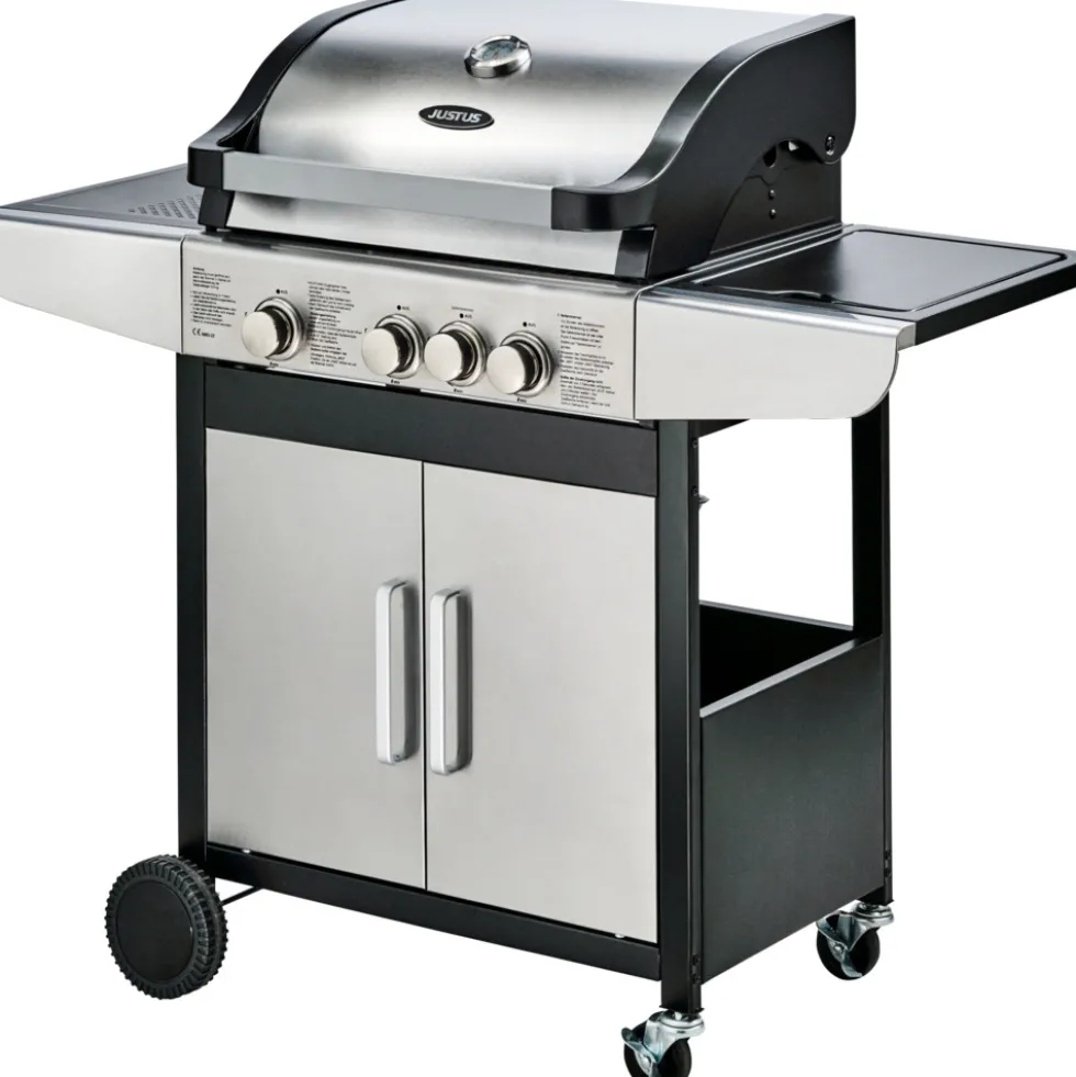 JUSTUS Gasgrill Ares 3 SU mit 3+1 Brennern