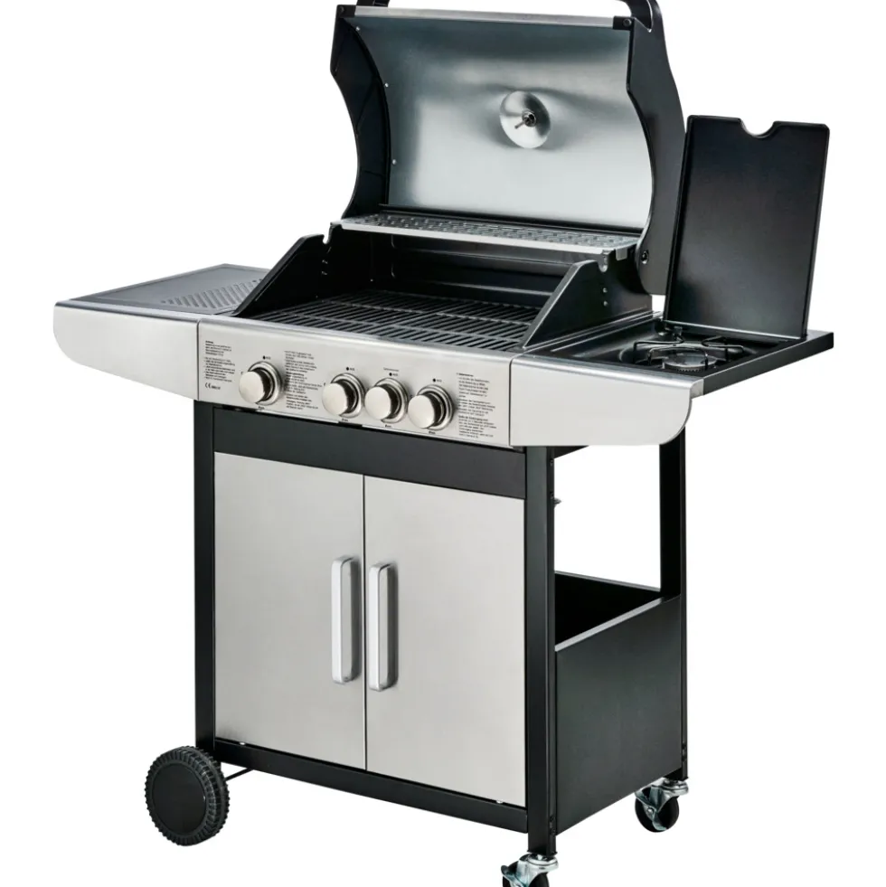 JUSTUS Gasgrill Ares 3 SU mit 3+1 Brennern