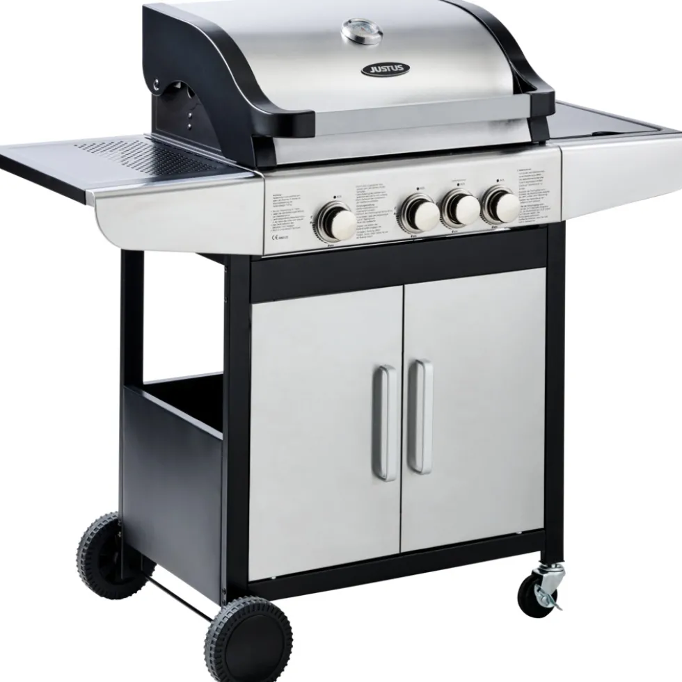 JUSTUS Gasgrill Ares 3 SU mit 3+1 Brennern