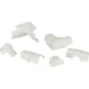Kabelkanal-Verbindungselemente 30x15 mm 10-teilig, weiß