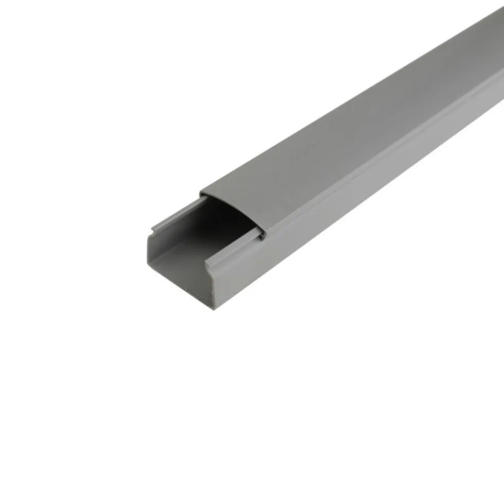 Kabelkanal 30 x 30 mm x 2 m grau