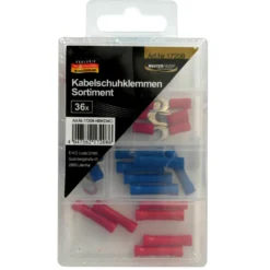 Kabelschuhklemmen Sortiment 36-teilig