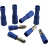 Kabelschuh Rundstecker-Set 20-teilig 2,5mm² isoliert blau