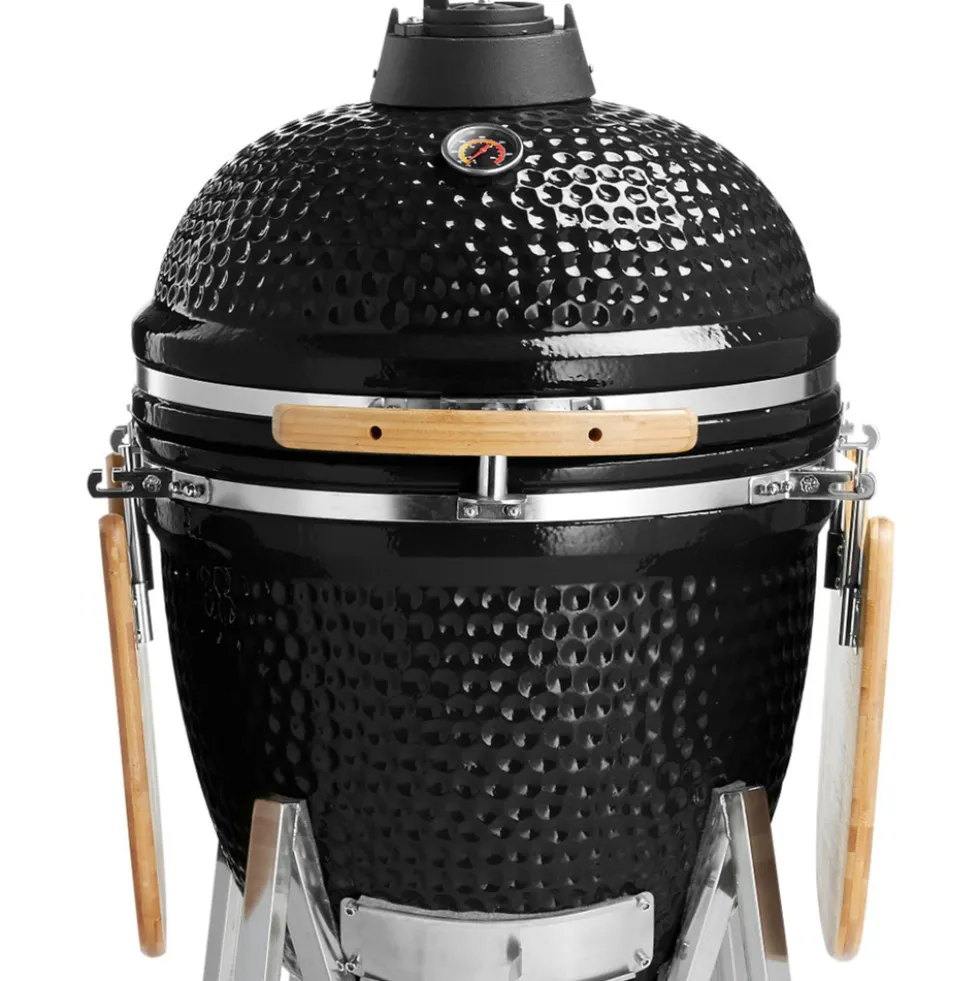 Kamadogrill 8-teilg, schwarz