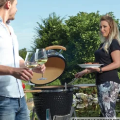 Kamadogrill 8-teilg, schwarz