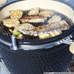 Kamadogrill 8-teilg, schwarz