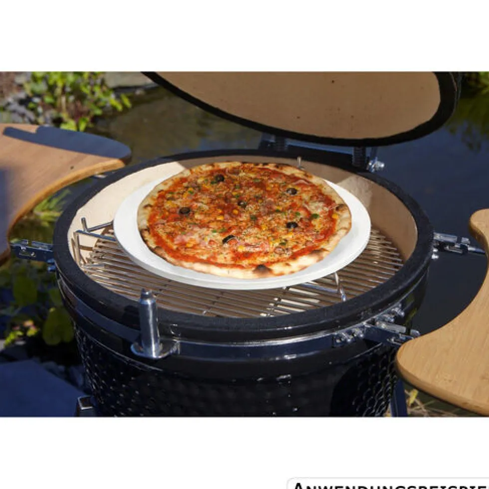 Kamadogrill 8-teilg, schwarz