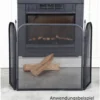 Kamin-Funkenschutz klappbar 53 x 96,5 cm