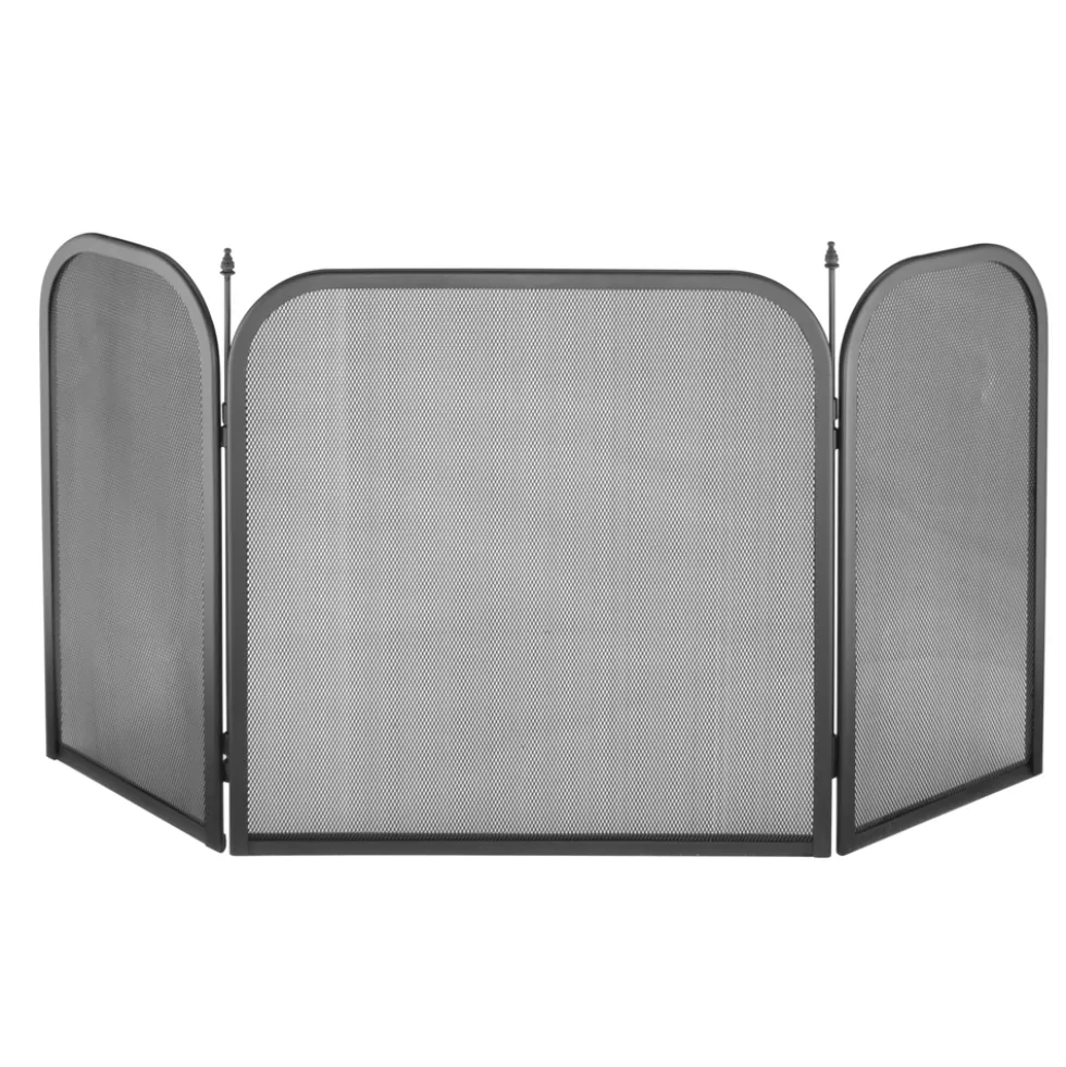 Kamin-Funkenschutz klappbar 53 x 96,5 cm