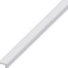 Kantenschutz-Profil Aluminium eloxiert 1000 x 19 x 8 x 1,6 mm silberfarben