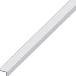 Kantenschutz-Profil Aluminium eloxiert 2000 x 19 x 8 x 1,6 mm silberfarben