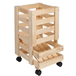 Kartoffel- und Obstkiste aus Kiefernholz 30x37x52,5 cm