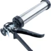 Kartuschenpresse Edelstahl mit Aluminium-Griff