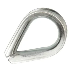Kausche Edelstahl 4 mm 2 Stk.