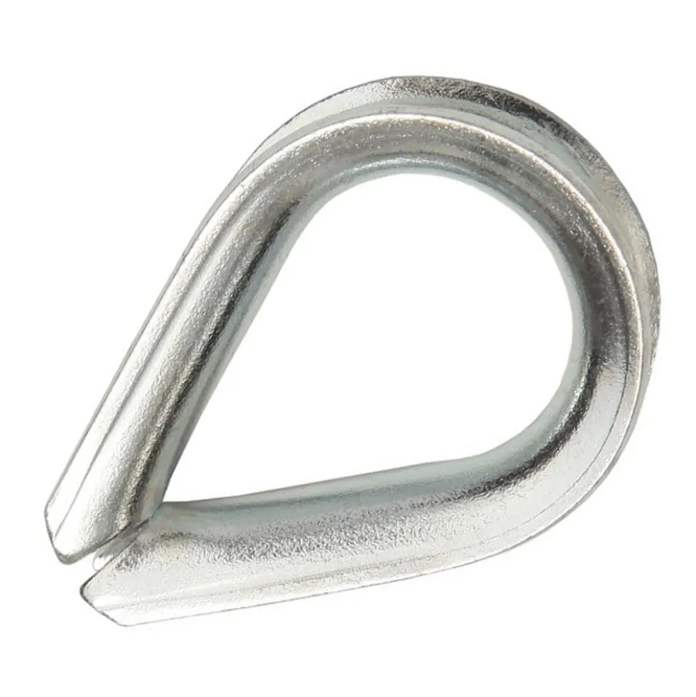Kausche Edelstahl 4 mm 2 Stk.