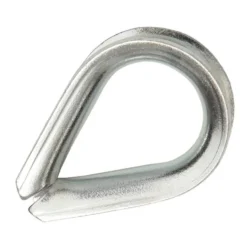 Kausche Edelstahl 6 mm 2 Stk.