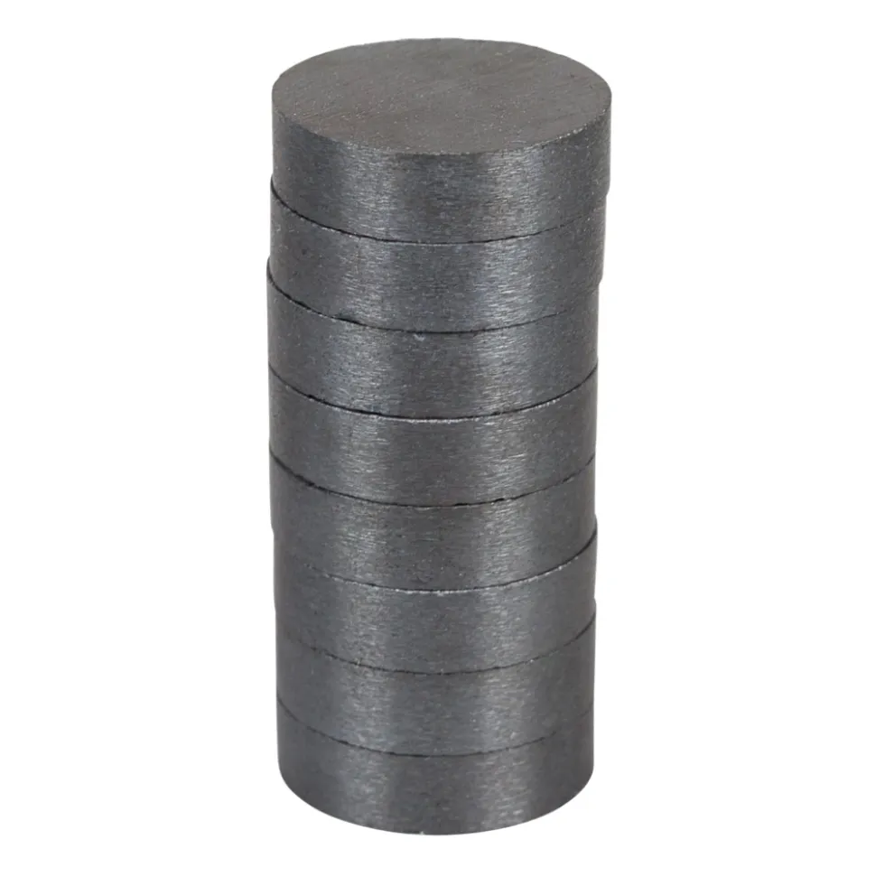 Keramikmagnet 18 mm 8 Stück