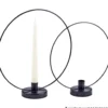 Kerzenhalter-Set 2 Stück ringförmig