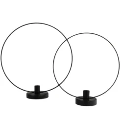Kerzenhalter-Set 2 Stück ringförmig