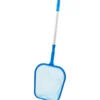 Kescher mit Teleskopstiel, 120 cm, in Blau und Silber