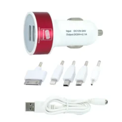 KFZ-Ladeadapter Set 7 teilig 12 V
