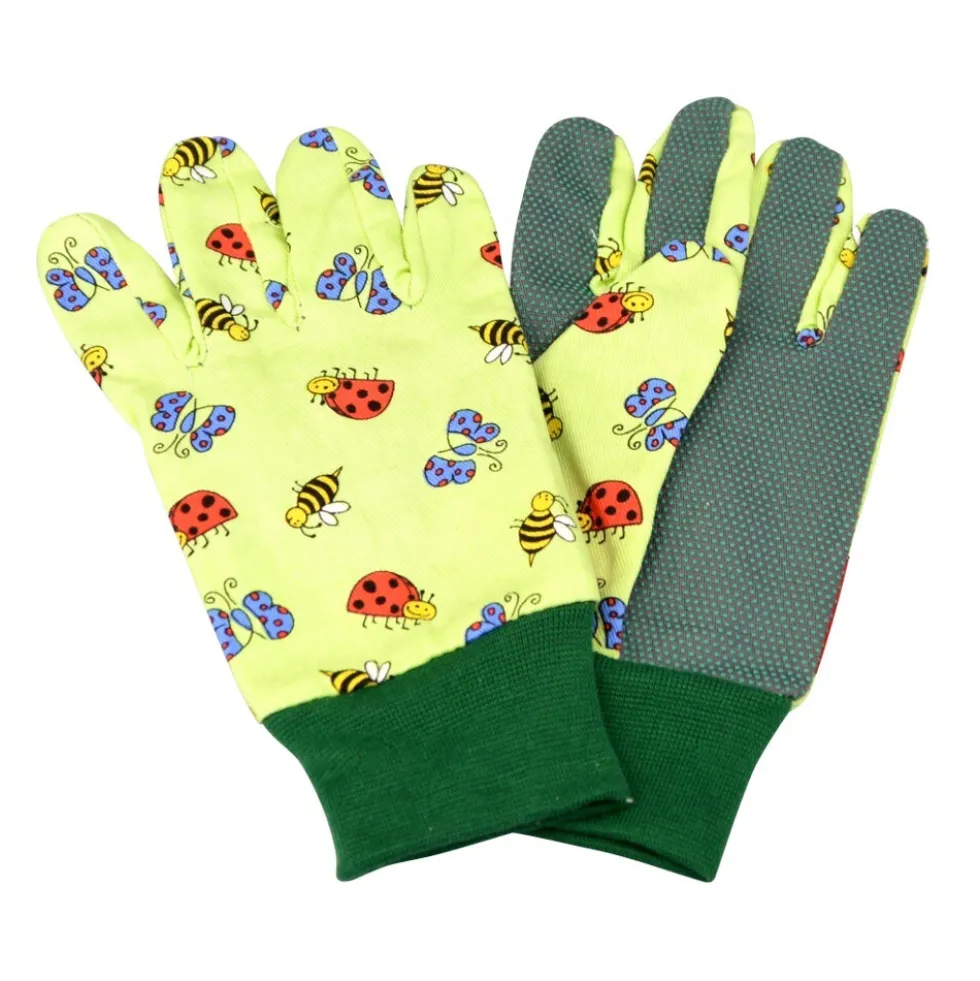 Kinderhandschuhe Gr. 5 Bienchen