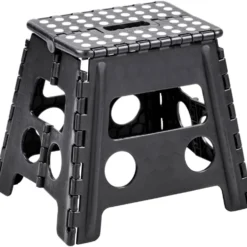 Klapptritt 1-stufig mit 120 kg Belastbarkeit, Höhe 32 cm