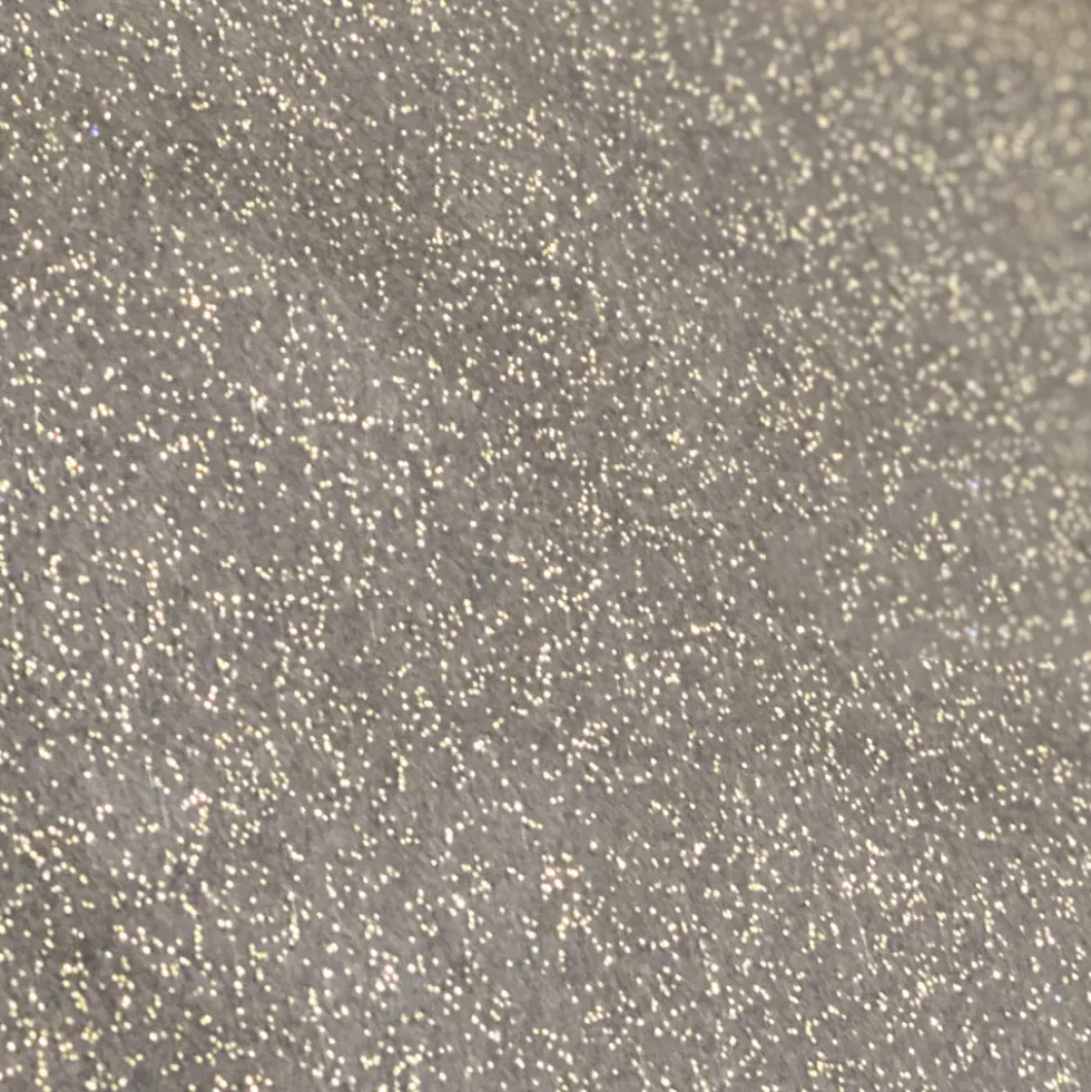 Klarsicht Tischdecke X-Mas-Motiv "Glitter gold"