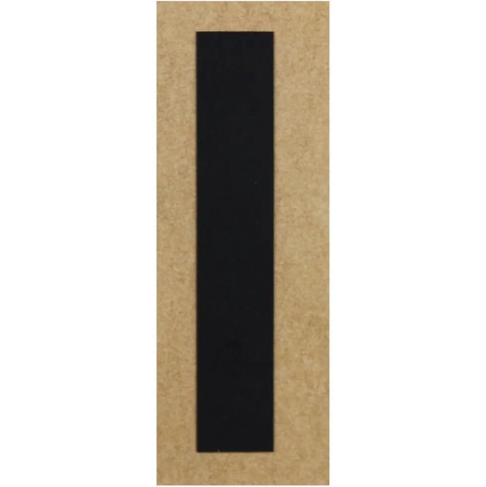 Klebebuchstabe I 100 mm schwarz