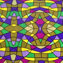 Klebefolie Tiffany Mosaik 200 x 45 cm selbstklebend