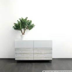 Klebefolie 200x45cm Holz Eiche weiss Dekofolie Selbstklebefolie Möbelfolie